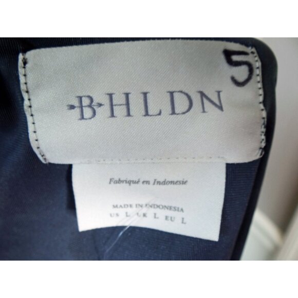 Anthropologie Gray BHLDN Amelia Deep-V Stretch Velvet Maxi Dress Size Large NEW - Picture 10 of 10